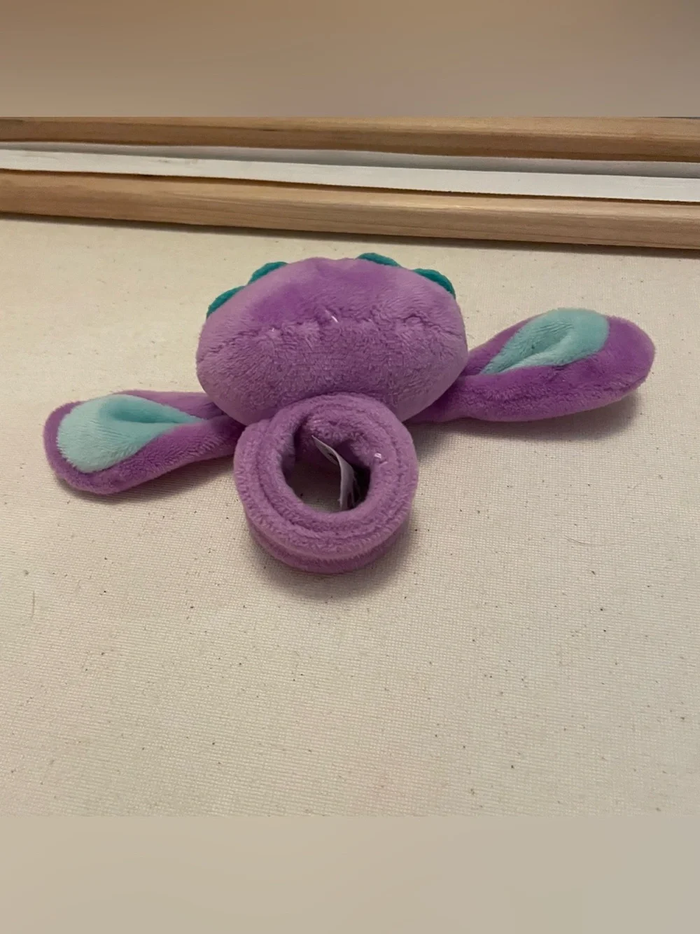 Target Sunny Bunny Plush Slap Wrist Bracelet Purple Animal Adventure jewelry